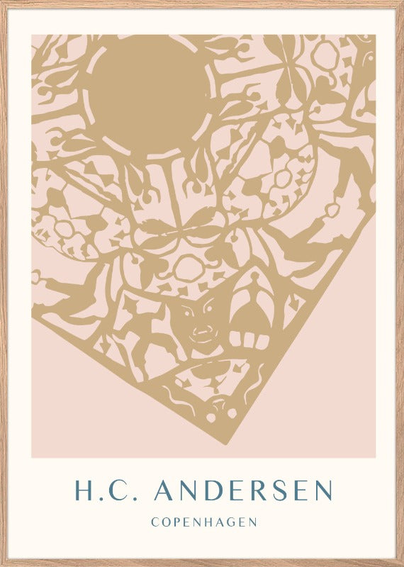 H.C. Andersen - Fantasi Print Material H. C. Andersens A3 lys 